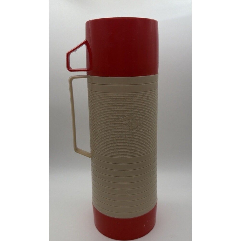 Aladdin Dura-Clad Thermos Bottle 1 Qt Capacity Vintage